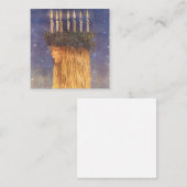 Carte De Visite Carré Église Sainte-Lucie John Bauer (Devant / Derrière)