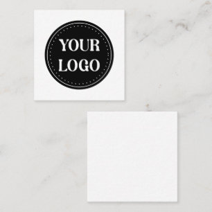 Carte De Visite Carré élégant, contemporain, poli et personnalisable