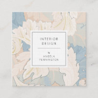 Elégant motif floral vintage chic brun pastel