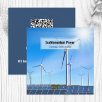 Énergie renouvelable QR