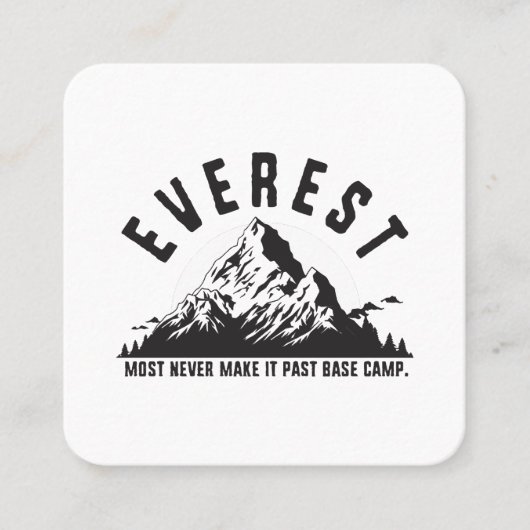 Carte De Visite Carré Everest (Devant)
