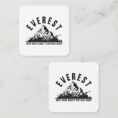 Carte De Visite Carré Everest (Devant / Derrière)