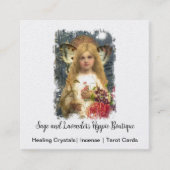 Carte De Visite Carré Fée adorable (Devant)