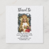 Carte De Visite Carré Fée adorable (Dos)