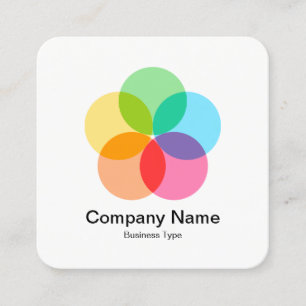 Carte De Visite Carré Filtre