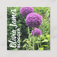 Fleurs violettes Allium Floral Nature Photographie