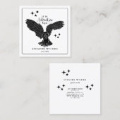 Carte De Visite Carré Forest Adventure Nature Guide (Devant / Derrière)