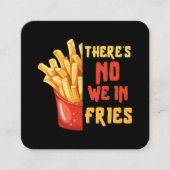 Carte De Visite Carré frites (Devant)