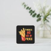 Carte De Visite Carré frites (Debout devant)