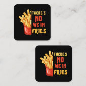 Carte De Visite Carré frites (Devant / Derrière)