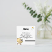 Carte De Visite Carré gardienne (Debout devant)