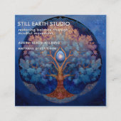 Carte De Visite Carré Gentle Radiance | Tree of Life B&B (Devant)