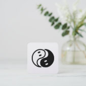 Carte De Visite Carré Ghost Yin Yang (Debout devant)