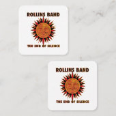 Carte De Visite Carré Groupe de rêve (Devant / Derrière)