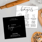 Carte De Visite Carré Guide d'instructions pour l'entretien des Bagages