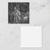 Carte De Visite Carré Gustave Dore (Devant / Derrière)