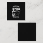 Carte De Visite Carré Happiness (Devant / Derrière)