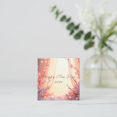 Carte De Visite Carré Happy New Year 2026 (Debout devant)