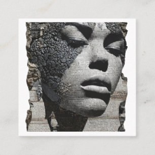 Carte De Visite Carré histoire