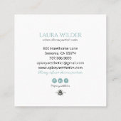 Carte De Visite Carré Honey Beauty Products (Dos)