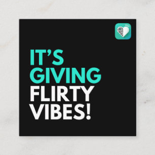 Carte De Visite Carré Il donne...