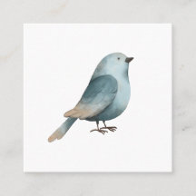 Image clipart d'oiseau bleu d'eau