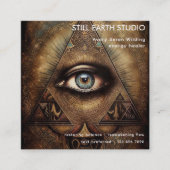 Carte De Visite Carré Inner Oracle | Third Eye Design (Devant)