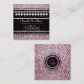 Carte De Visite Carré Joaillerie Loyalty Punch (Devant / Derrière)