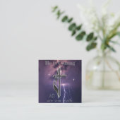 Carte De Visite Carré John 3:16 (Debout devant)