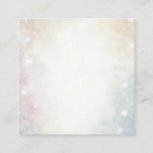 Carte De Visite Carré Joyeux Noël ! (Dos)