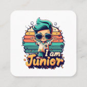 Carte De Visite Carré Junior (Dos)