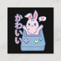 Kawaii Gamer Bunny - Rabbit Pastel Cute