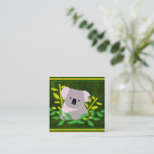 Carte De Visite Carré Koala (Debout devant)