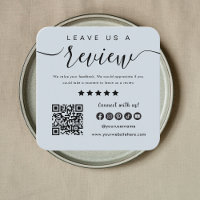 Laissons-nous un commentaire Qr Code Social Media