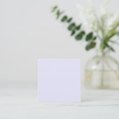 Carte de visite Carré Lavender (Debout devant)