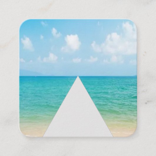 Carte De Visite Carré Le business du repos (Devant)