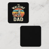 Carte De Visite Carré le papa ambulant (Devant / Derrière)