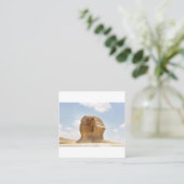 Carte De Visite Carré Le Sphinx (Debout devant)