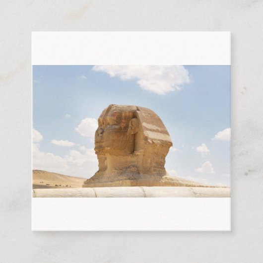 Carte De Visite Carré Le Sphinx (Devant)