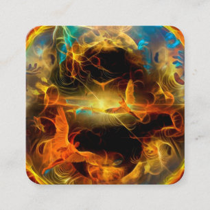 Carte De Visite Carré Les anges viendront