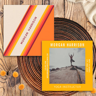 Carte De Visite Carré Les années 70, 80s