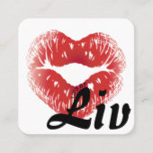 Carte De Visite Carré Liez-le simplement (Devant)