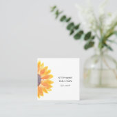 Carte De Visite Carré Life Coach Botanical (Debout devant)