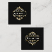 Carte De Visite Carré like a normal Millwright but cooler  (Devant / Derrière)