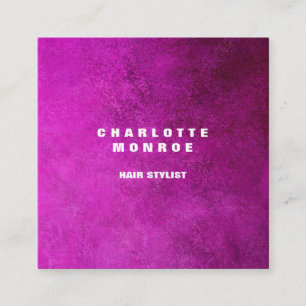 Carte De Visite Carré Linge Moderne Minimaliste Professionnel Feminine R
