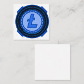 Carte De Visite Carré litécine (Devant / Derrière)