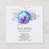 Carte De Visite Carré L'or cosmique de *~* tient le premier rôle (Dos)