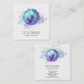 Carte De Visite Carré L'or cosmique de *~* tient le premier rôle (Devant / Derrière)