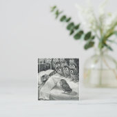 Carte De Visite Carré Louis Wain Cat Nightmare (Debout devant)