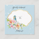 Carte De Visite Carré Love Card (Devant)